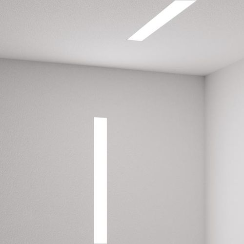 Luminaire encastrable au plafond - ZYNN 3" LINES  - SPI Lighting - encastrable au mur / à LED / linéaire