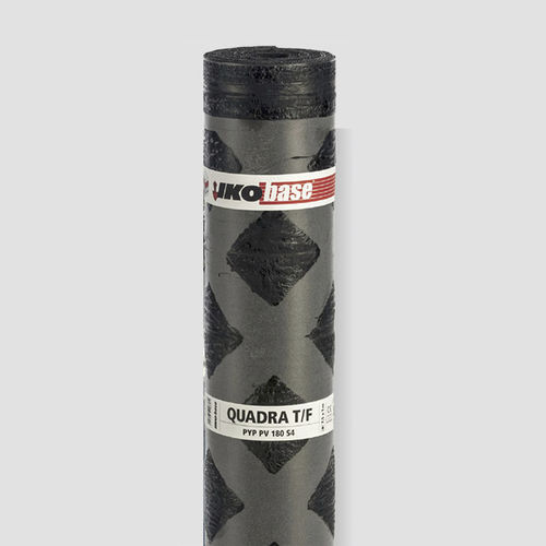 Membrane d'étanchéité de protection - BASE QUADRA - IKO - pour toiture / en rouleau / pour rénovation