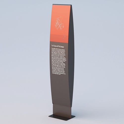 Totem publicitaire - PHIL G459 - DIMCAR s.r.l. - pour espace public