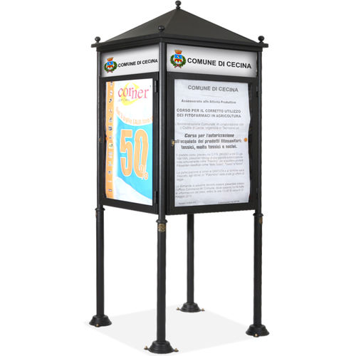 Totem publicitaire - SQUARE 185 - DIMCAR s.r.l. - pour espace public