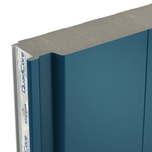 Panneau sandwich pour mur - QuadCore Evolution - Kingspan Insulation - âme en polyisocyanurate PIR / léger / ignifuge