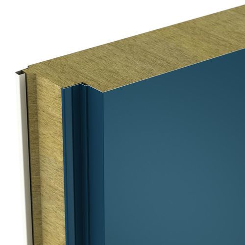 Panneau sandwich pour façade - K-ROC EVOLUTION - Kingspan Insulation - face métallique / âme en laine de roche