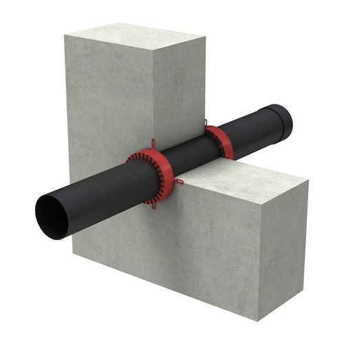 Collet de raccordement pour isolation de tuyau - K-STOP - Kingspan Insulation - en acier inoxydable / en acier / coupe-feu