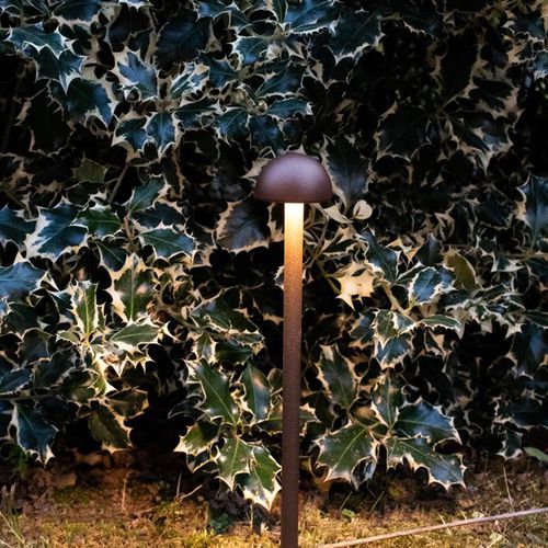 Borne d'éclairage de jardin - LISSA S-M - led luce dintorni srl - contemporaine / en aluminium / en PMMA