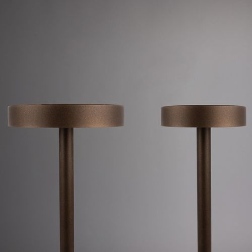 Borne d'éclairage de jardin - DRIADE S-M - led luce dintorni srl - contemporaine / en aluminium / en PMMA