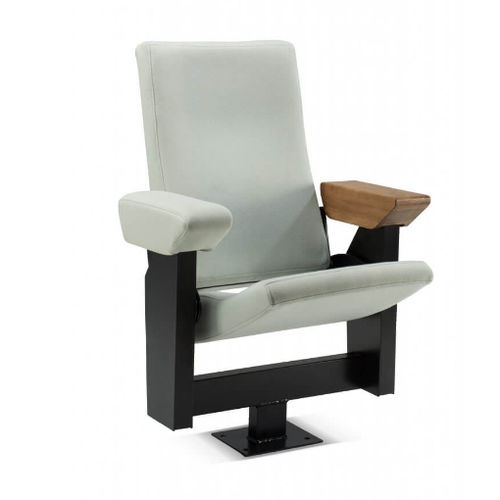 Fauteuil d'auditorium contemporain - POP’UP - kleslo - en tissu / en bois / en métal
