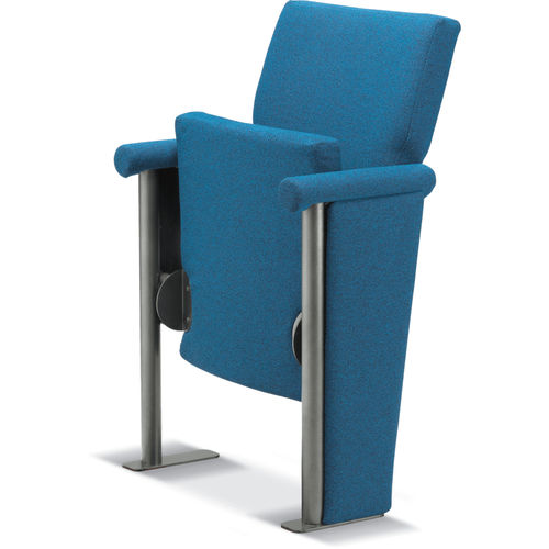 Fauteuil d'auditorium contemporain - RAPSODIE - kleslo - en tissu / en métal / pliant