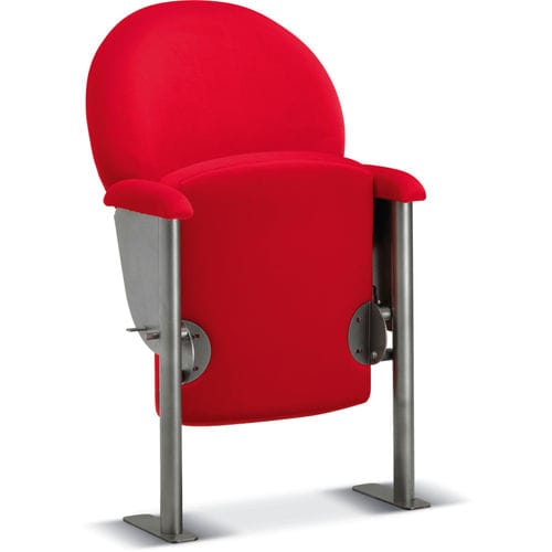 Fauteuil d'auditorium contemporain - OPERA - kleslo - en tissu / en métal / pliant