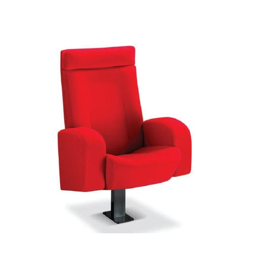 Fauteuil de cinéma en métal - FK>10 - kleslo - en polypropylène / en polyester / professionnel