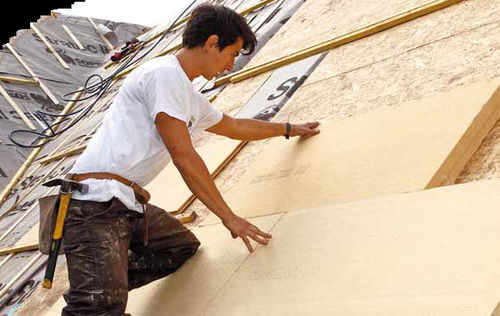 Isolant thermo-acoustique - MULTISOL 140 - isonat - en fibre de bois / en panneaux rigides / pour mur