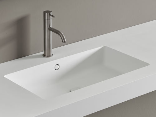 Vasque suspendue - B-RIM - F.lli Stocco s.r.l. - en Ocritech® / brillante / rectangulaire