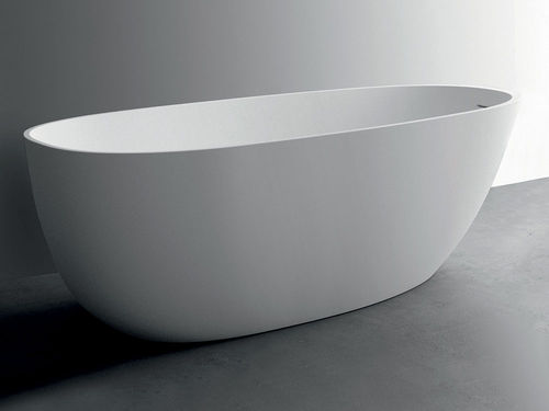 Baignoire ovale - ATENA - F.lli Stocco s.r.l. - à poser / pour habitat / en CristalPlant®