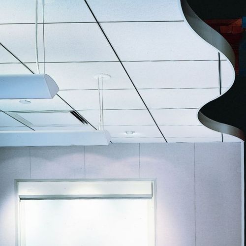 Profilé décoratif en aluminium - COMPÄSSO™  - USG - pour plafond / blanc / noir