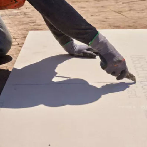Panneau de toiture plate - SECUROCK&reg; - USG - durable / recyclé