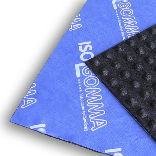 Isolant acoustique - POINT - Isolgomma - en caoutchouc / en panneaux / pour plancher
