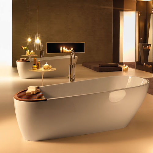 Baignoire ovale - AQUATECH - Ws Bath Collections - à poser / à usage professionnel / en Solid Surface