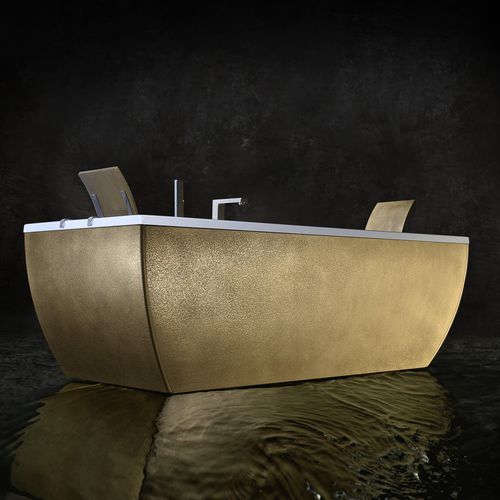 Baignoire à poser - KALI - Ws Bath Collections - à usage professionnel / en acrylique / en métal