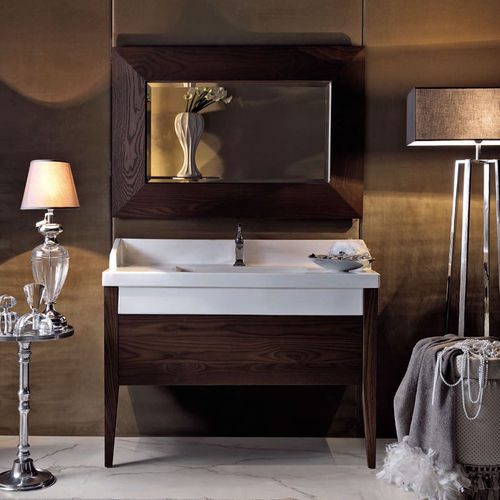 Meuble vasque à poser - BENTLEY - Ws Bath Collections - en bois / classique / avec miroir