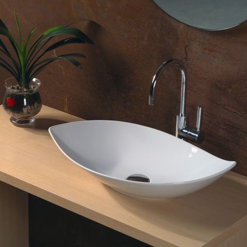 Vasque à poser - LVO - Ws Bath Collections - en céramique / organique / contemporaine