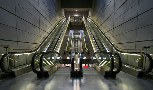Main courante en métal - SAFERAIL™ - EHC Global - avec traitement antimicrobien / pour escalator