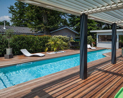 Piscine en blocs à bancher en polymère - PISCINES MAGILINE - d'extérieur / enterrée / en béton
