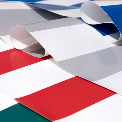 Membrane textile en PES - ZEBRA 670 - Saint Clair Textiles - enduite PVC / pour couverture / de terrasse
