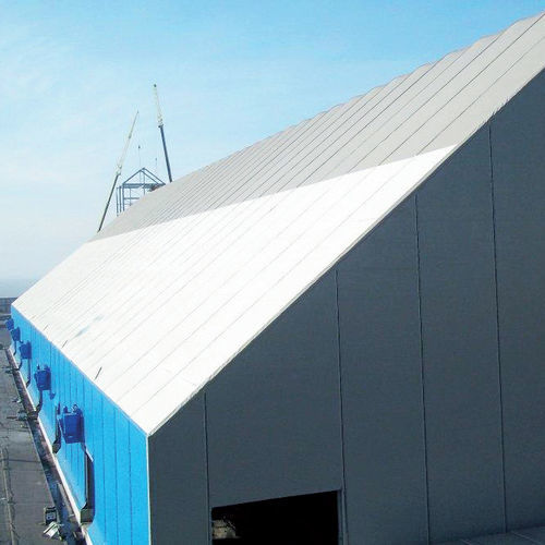 Membrane textile en PES - LAC 920 - Saint Clair Textiles - enduite PVC / pour structure tendue / pour toiture