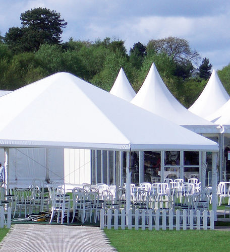 Membrane textile en PES - SUNBLOCK - Saint Clair Textiles - enduite PVC / pour structure tendue / pour toiture