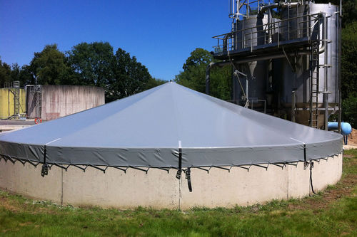 Membrane textile en PVC - LAC 750 CTM - Saint Clair Textiles - en PES / pour couverture / à haute résistance