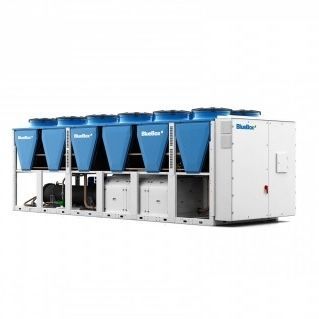 Groupe d'eau glacée à condensation par air - KAPPA SKY - Blue Box Group - au sol / compact / industriel