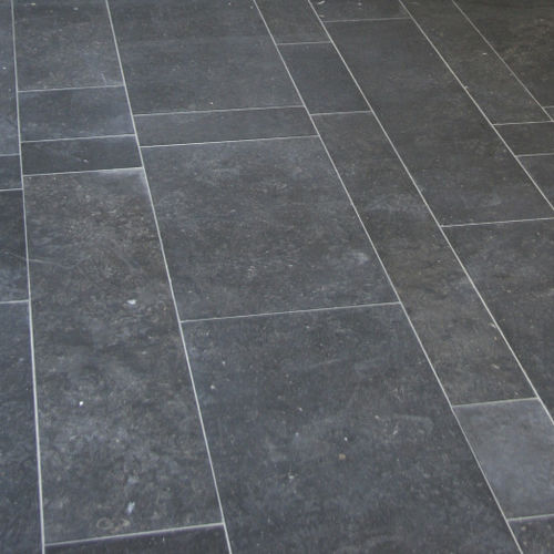 Pavé en pierre calcaire - HAINAUT BLUE - CREA STONE - d'extérieur / d'intérieur / brossé