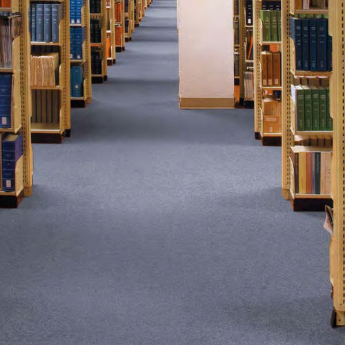Revêtement de sol en vinyle - SILVER KNIGHT ACOUSTIC 9 - Graboplast Floor Covering Manufacturers Ltd - pour le tertiaire / en rouleau / lisse