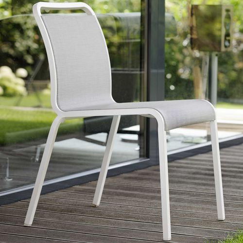 Chaise de jardin contemporaine - OSKAR - STERN MOEBEL - d'extérieur / en Textilene® / avec piètement en aluminium