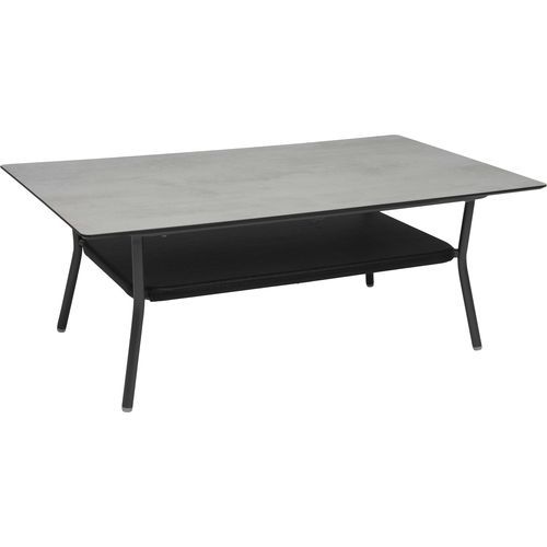 Table basse contemporaine - GRETA - STERN MOEBEL - en HPL / avec piètement en aluminium / rectangulaire