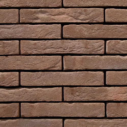 Brique de parement de terre cuite - OMEGA - Vandersanden Group - pour façade / à relief / rouge