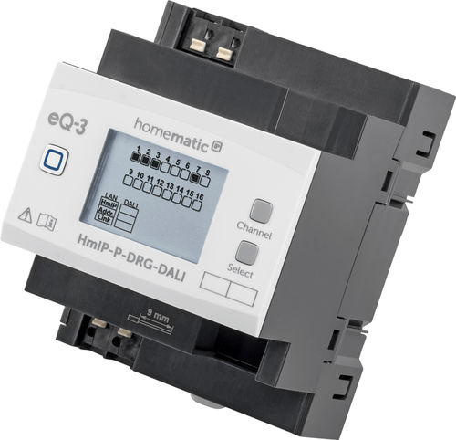 Actionneur de commutation pour installation domotique - HmIP-P-DRG-DALI - Homematic IP by eQ-3 - sur rail DIN