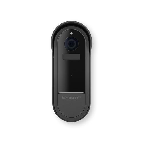 Visiophone noir - DOORBELL - Homematic IP by eQ-3 - résidentiel / mural / d'extérieur