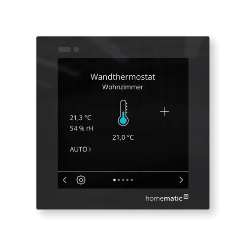 Écran tactile pour installation immotique - PLUS - Homematic IP by eQ-3 - pour la gestion d'énergie / de supervision / pour système domotique
