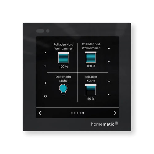 Écran tactile pour système domotique multifonction - HMIP-WGD - Homematic IP by eQ-3 - pour système domotique / pour installation immotique / de supervision