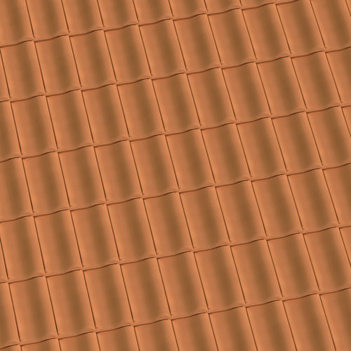 Tuile portugaise - OLANDESE - PICA - en terre cuite / rouge / marron