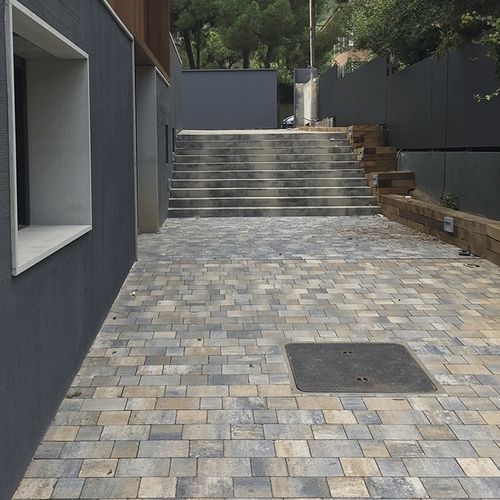 Pavé en béton - TERANA® ART - Breinco - d'extérieur / de terrasse / de jardin