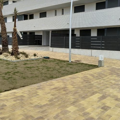 Pavé en béton - ISHI® TEGULA - Breinco - d'extérieur / de voirie / texturé