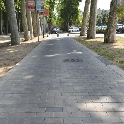 Pavé en béton - VS5® - Breinco - d'extérieur / de voirie / aspect pierre