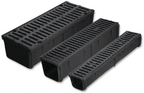 Caniveau à grille - CANIVEAUFUN - GLS Prefabricados - grille en fonte / pour espace public
