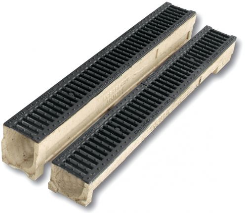 Caniveau à grille - CAPOL13/15  - GLS Prefabricados - en béton / en polymère / grille en fonte