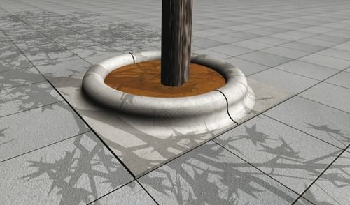 Bordurette d'arbre - CA6090 - GLS Prefabricados - en béton / circulaire