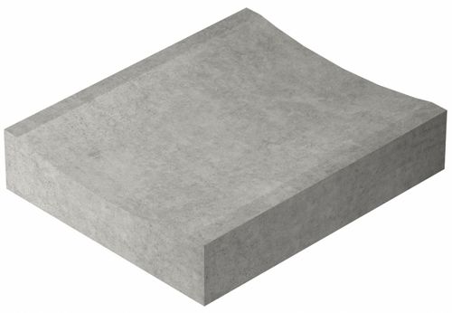 Caniveau double pente - CAP840L - GLS Prefabricados - pavé / en béton / pour espace public