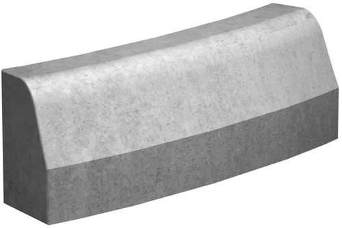 Bordure pour trottoir - BOCUT2R3 - GLS Prefabricados - en béton / courbée