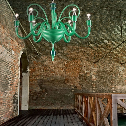 Lustre contemporain - BARBARA - Façon de Venise - en caoutchouc / candélabre / à incandescence