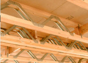 Plancher poutrelles-hourdis - Thomas Armstrong - entrevous en bois